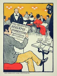 Reproduktion eines Posters, das 